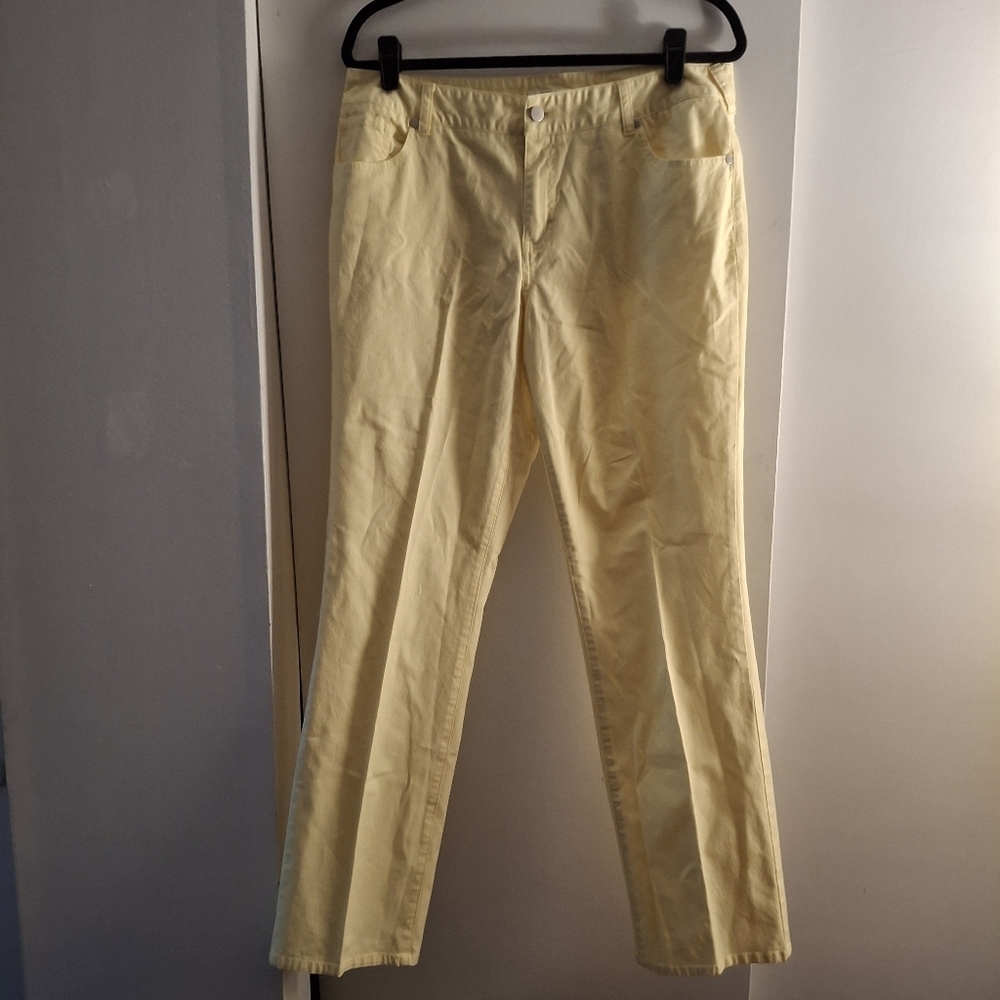 Cato Women's Casual Yellow Pants